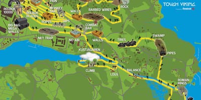 Mappa di djurgården