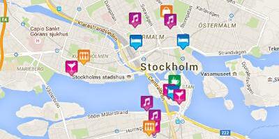 Mappa di gay mappa di Stoccolma
