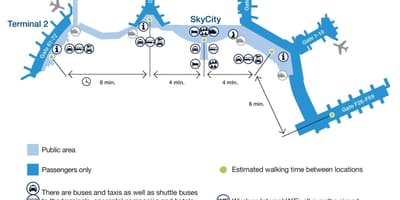 Arn aeroporto mappa