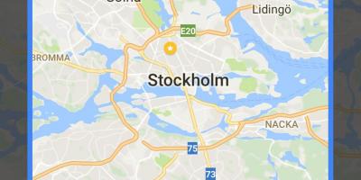 Offline la mappa di Stoccolma