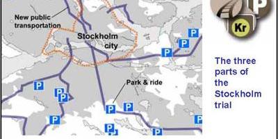 Mappa di Stoccolma parcheggio